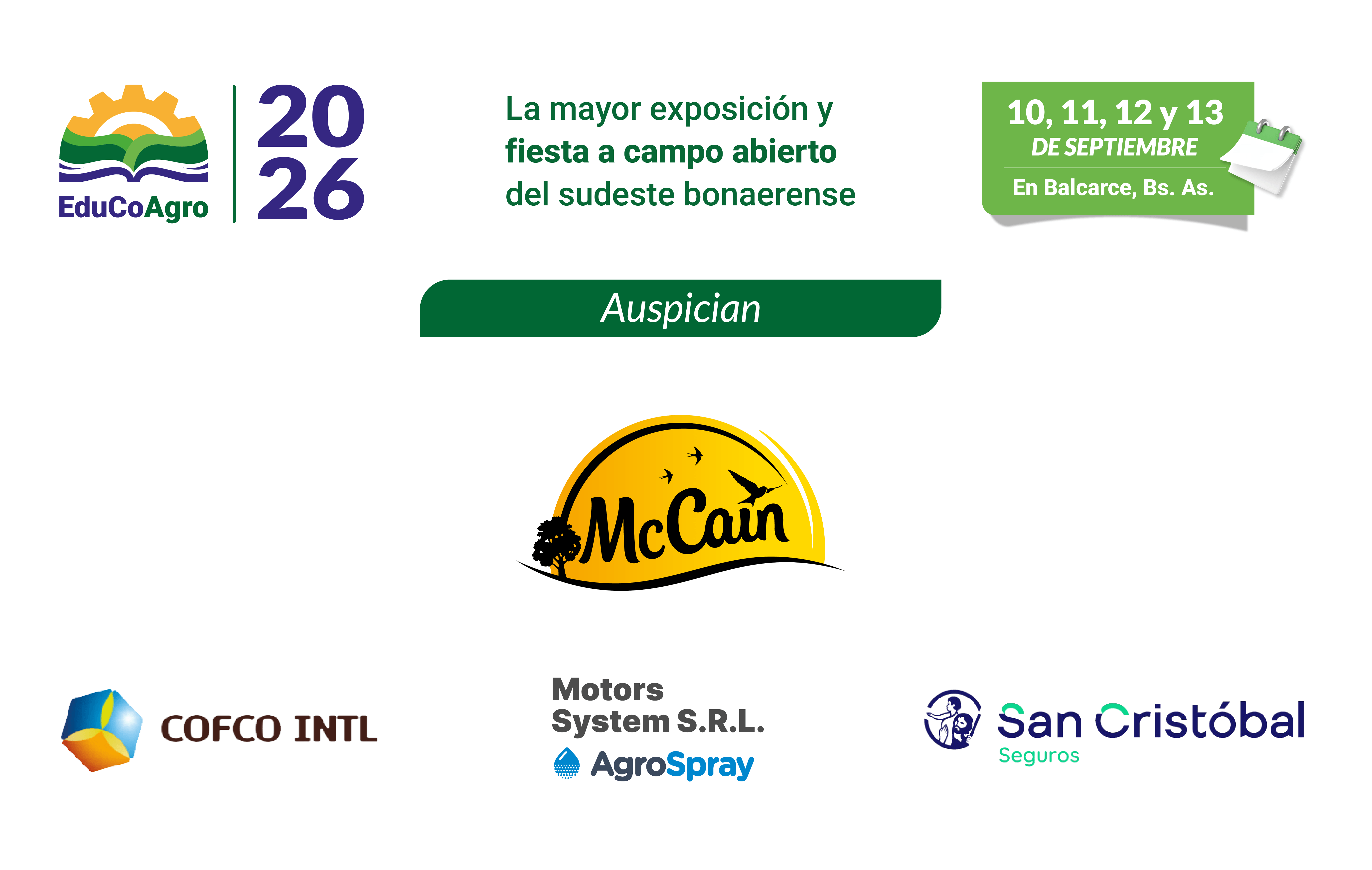 Auspiciantes EduCoAgro 2026